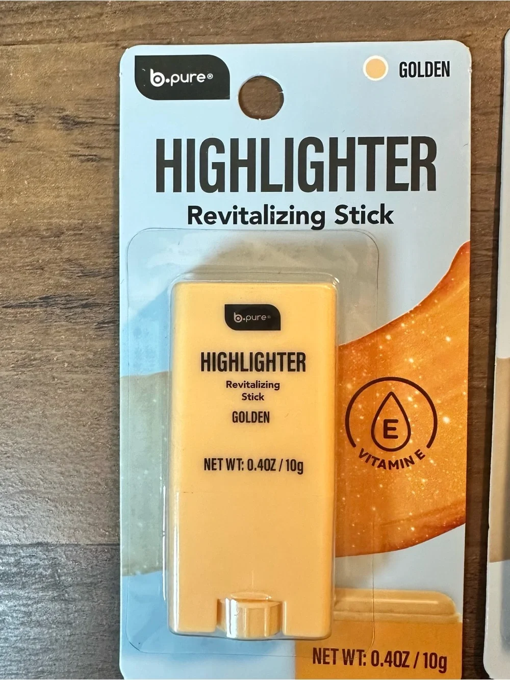 B Pure Revitalizing Sticks Golden Highlighter, Deep Tan Bronzer, Raspberry Blush